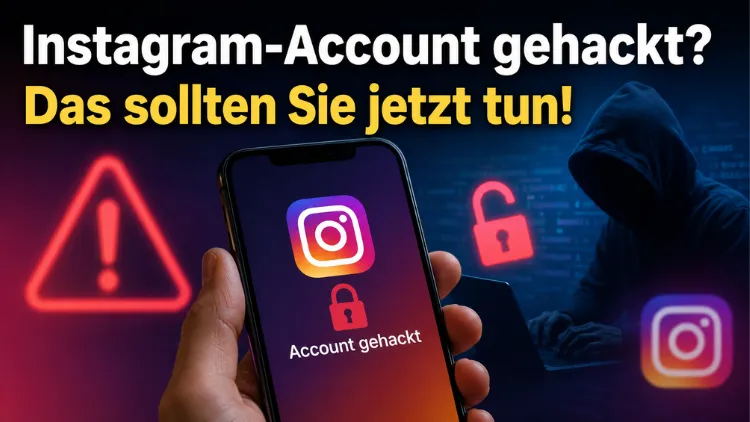 Instagram-Account gehackt? – Das sollten Sie jetzt tun!