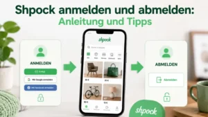 Shpock anmelden und abmelden: Anleitung und Tipps