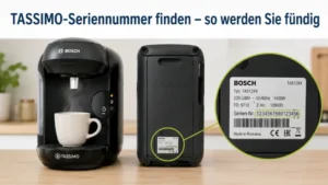 TASSIMO-Seriennummer finden – so werden Sie fündig