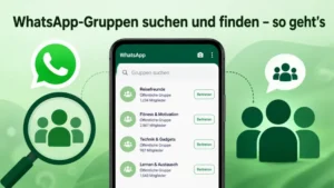 WhatsApp-Gruppen suchen und finden – so geht’s
