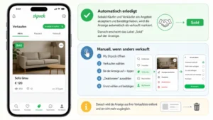 Shpock-Verkauf als erledigt markieren – Anleitung