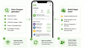 Kik findet keine Gruppen und kann nicht beitreten?