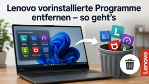 Lenovo vorinstallierte Programme entfernen – so geht’s