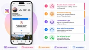 Instagram: Kann nicht mehr folgen – woran liegt’s?