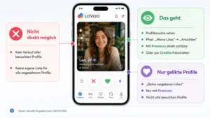 Lovoo: Besuchte Profile anzeigen – geht das?