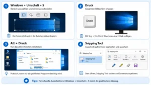 Windows 10: Screenshot erstellen – so geht es einfach