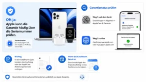 Apple-Garantie ohne Rechnung – geht das?