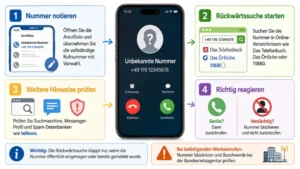 Telefonnummer Rückwärtssuche: So den Anrufer herausfinden