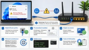 Ethernet verfügt über keine gültige IP-Konfiguration – Hilfe