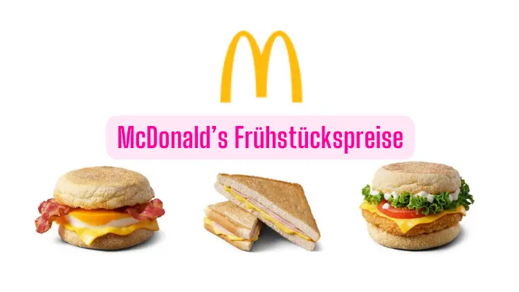 McDonald's Frühstück Preise