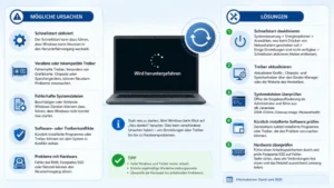 Windows fährt bei Neustart herunter: Ursachen und Lösungen