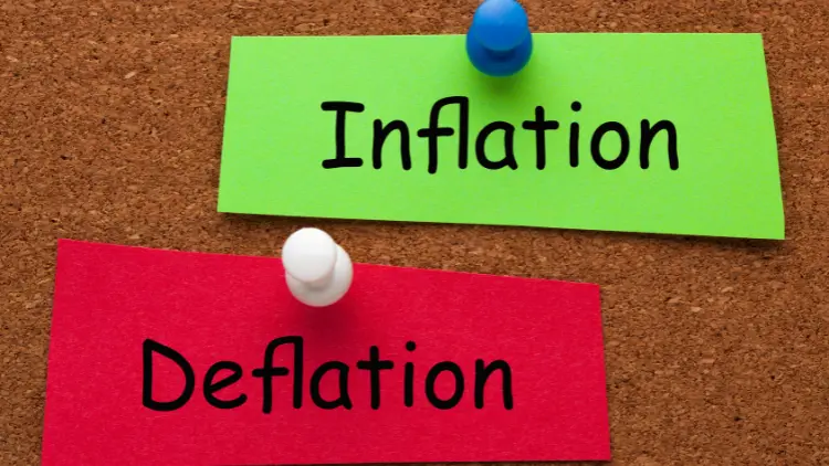 Unterschied zwischen Inflation und Deflation