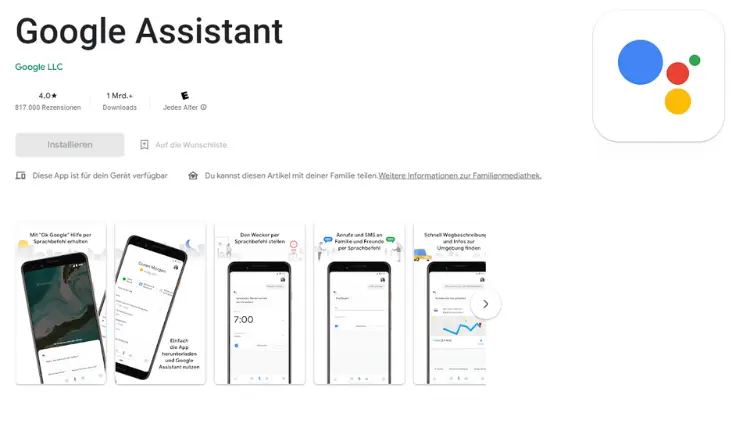 Auf Google Assistant zugreifen, aktivieren und deaktivieren