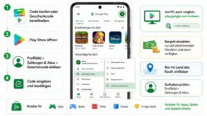 Google Play-Guthaben aufladen: So geht es einfach