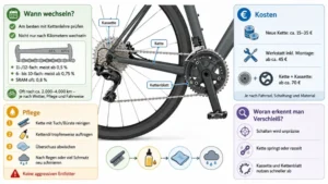 Fahrradkette wechseln – Kosten, Pflege und Häufigkeit