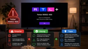 RTL+ Fehler 90002-400: Ursache, Lösung und Tipps