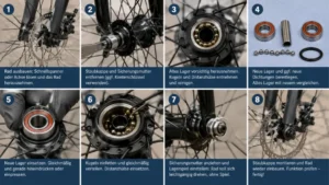 Radlager am Fahrrad wechseln – so geht’s Schritt für Schritt