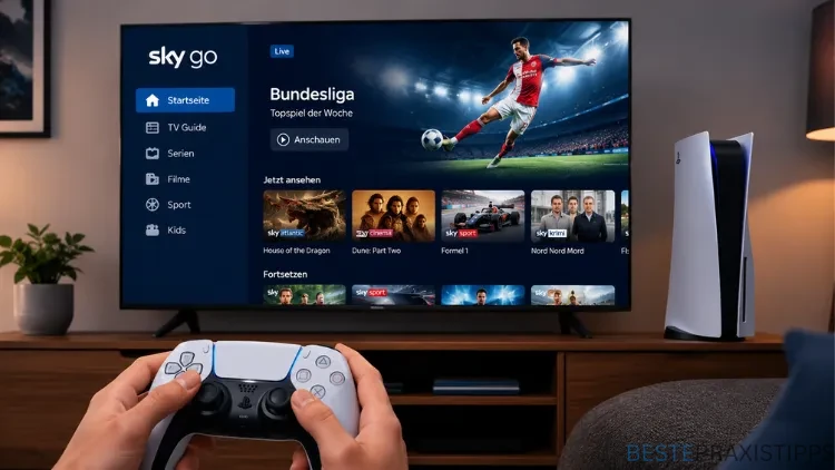 Sky Go auf der PS5 nutzen – so klappt’s