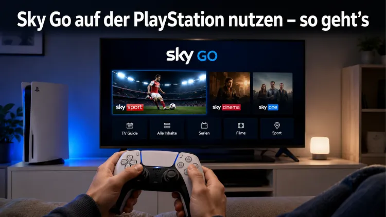 Sky Go auf der PlayStation nutzen – so geht’s