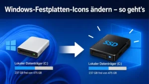 Windows-Festplatten-Icons ändern – so geht’s