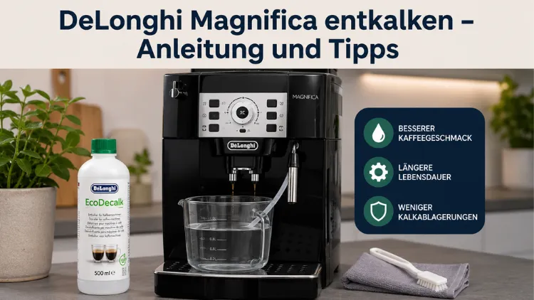 DeLonghi Magnifica entkalken – Anleitung und Tipps