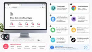 TikTok-Seite nicht verfügbar in Chrome – was tun?