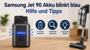 Samsung Jet 90 Akku blinkt blau – Hilfe und Tipps
