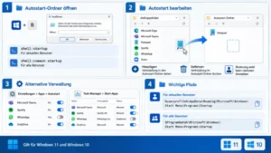 Autostart-Ordner finden und bearbeiten in Windows 11/10