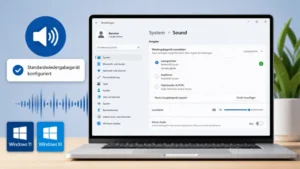 Standardwiedergabegerät konfigurieren in Windows 11 und 10