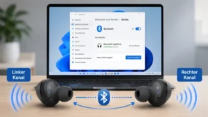 Erneutes Koppeln von Bluetooth-Kopfhörern für Stereo-Klang in Windows 11/10